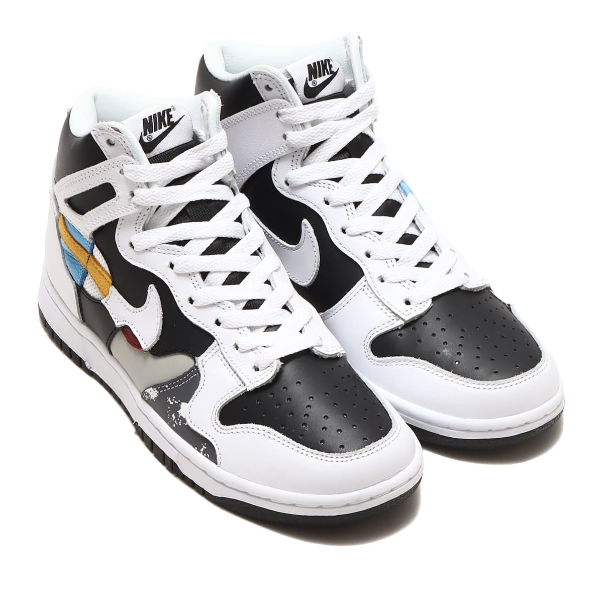 NIKE W DUNK HIGH LX BLACK/WHITE-MULTI-COLOR 22HO-I