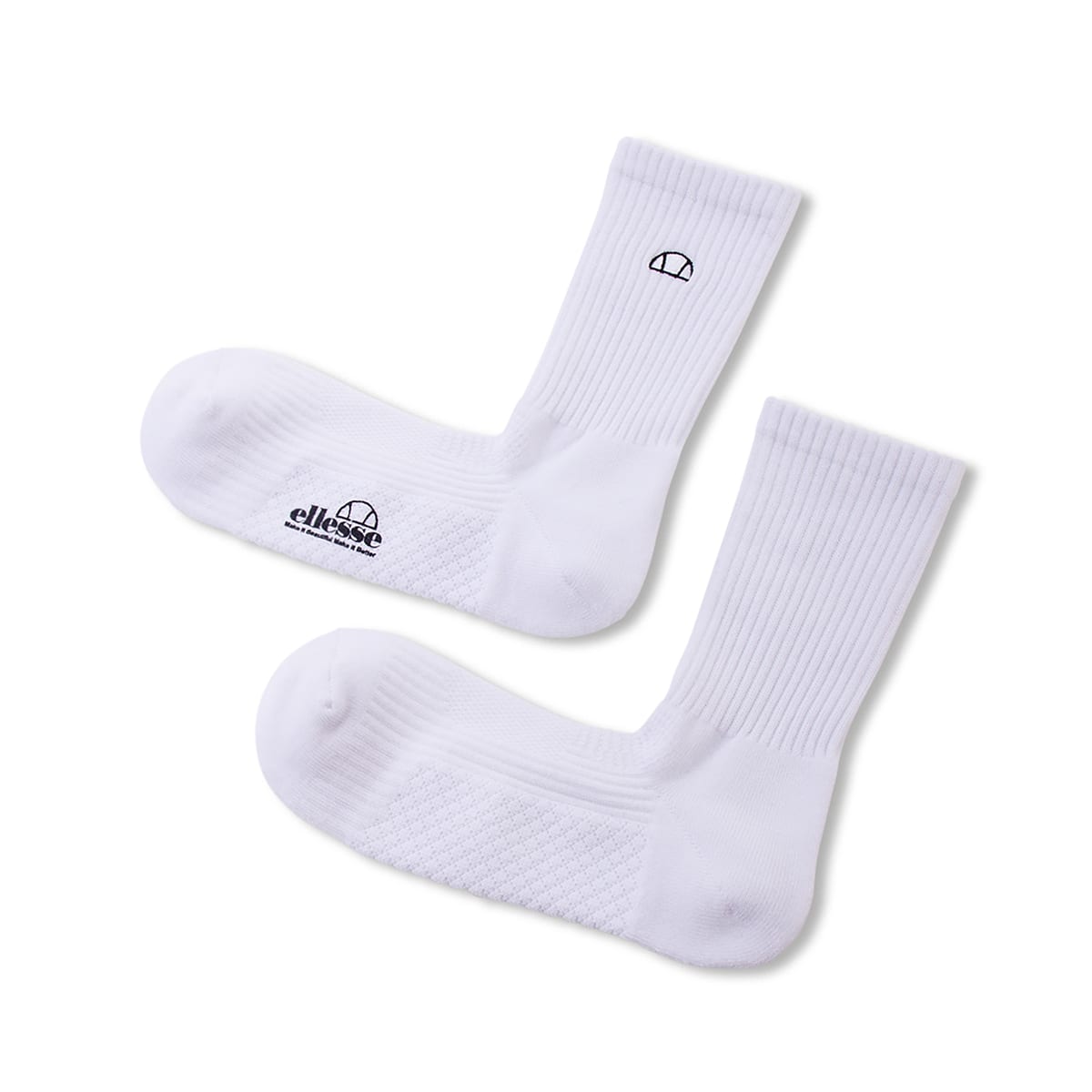ellesse 90レギュラーソックス ホワイト 21FW-Iのメイン画像