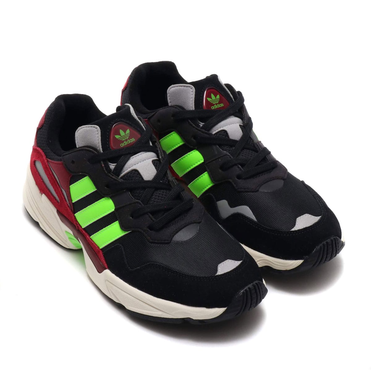 adidas Originals YUNG-96 CORE BLACK/SOLAR GREEN/COLLEGEATE BURGUNDY 19FW-I_photo_large
