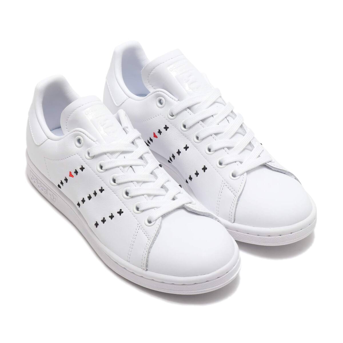 adidas stan smith core black running white