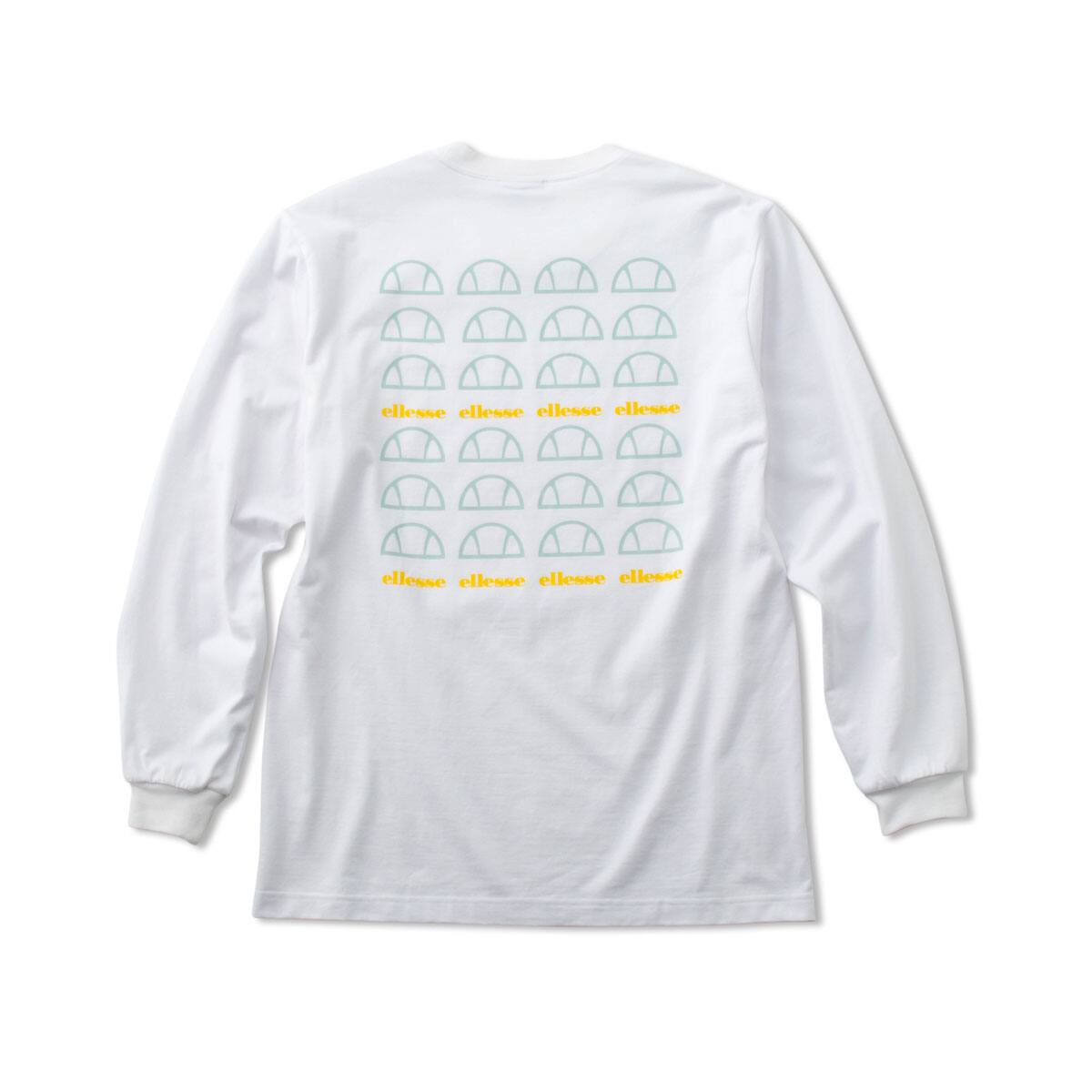 ellesse LSメニーエレッセ ティー ホワイト 21SS-Iのメイン画像