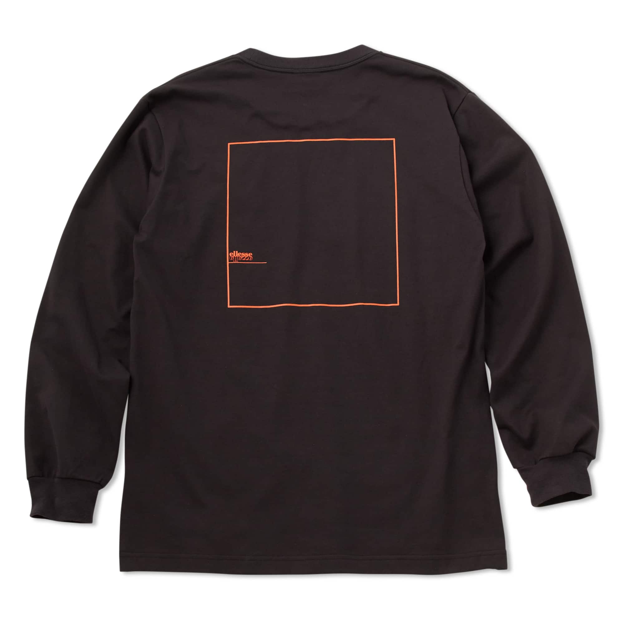 ellesse LSスクエア ティー ブラック 21SS-Iのメイン画像