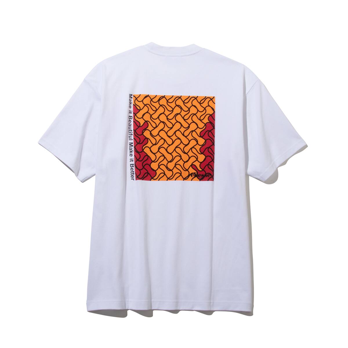 ellesse SS ラグコート ティー ホワイト 21FW-Iのメイン画像