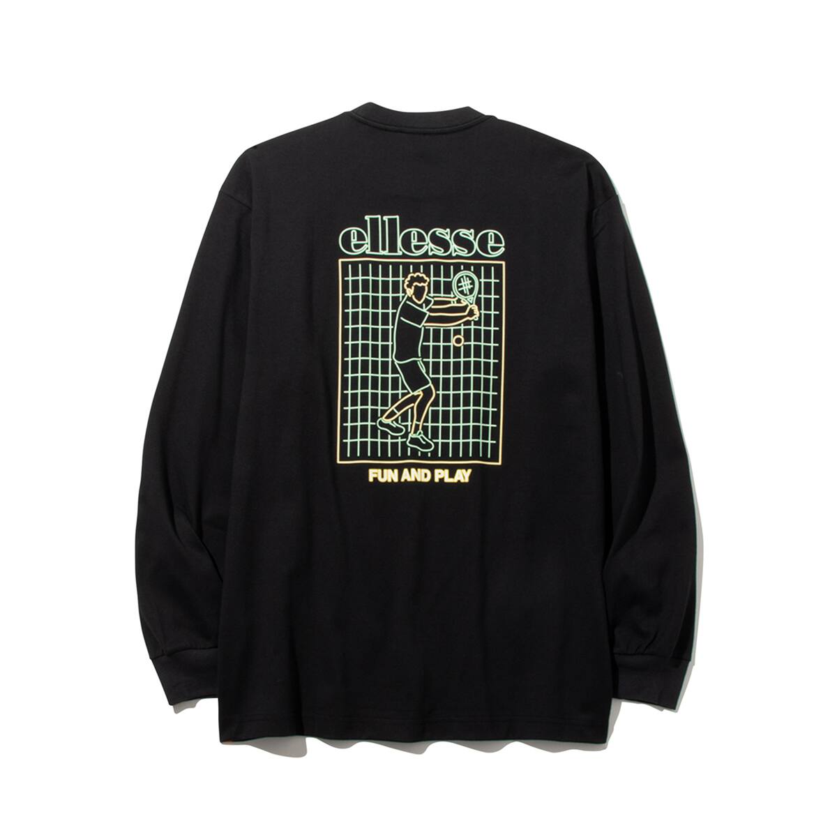 ellesse LS テニスボーイ ティー ブラック 21FW-Iのメイン画像
