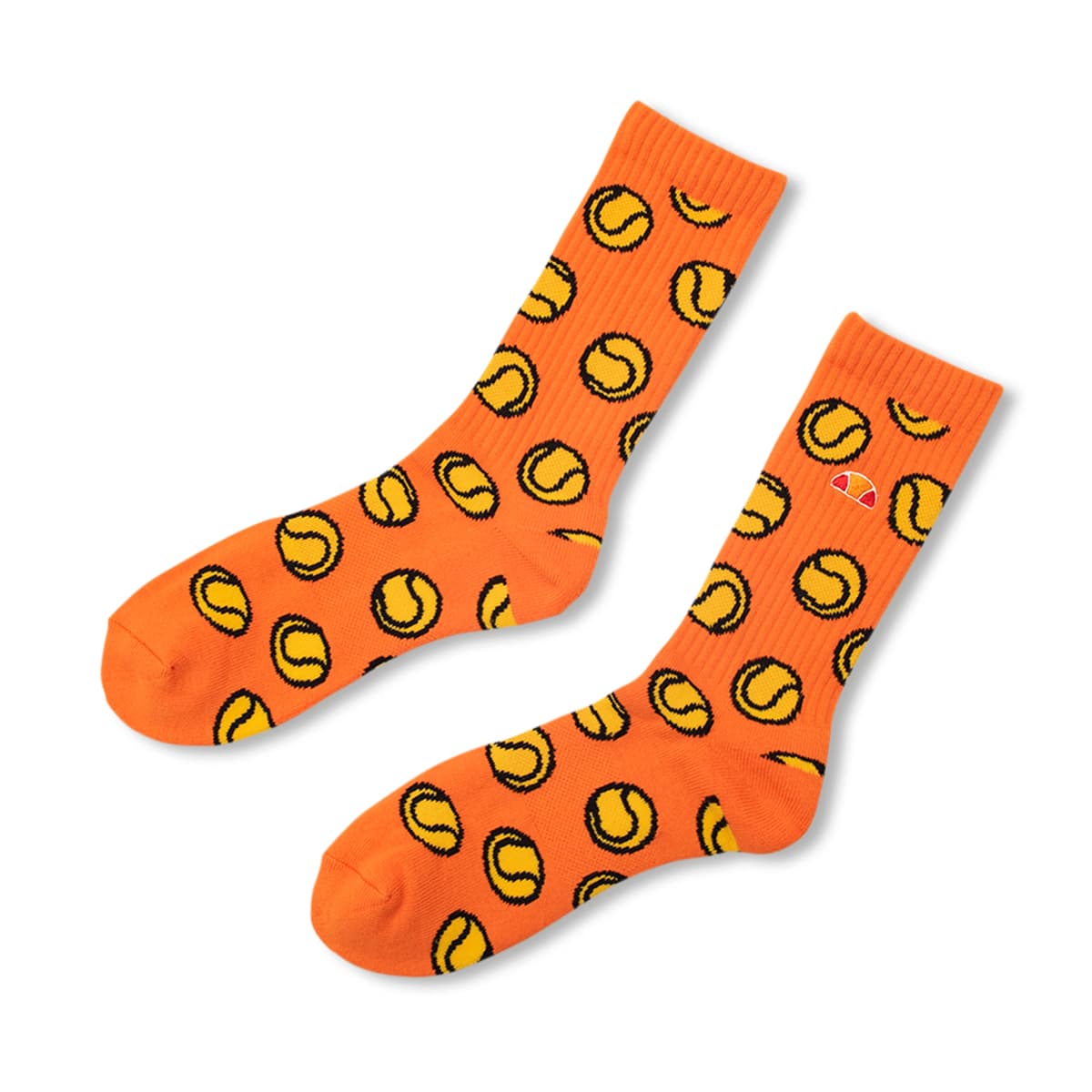 ellesse Tennisball Socks ORANGE 20FW-Iのメイン画像