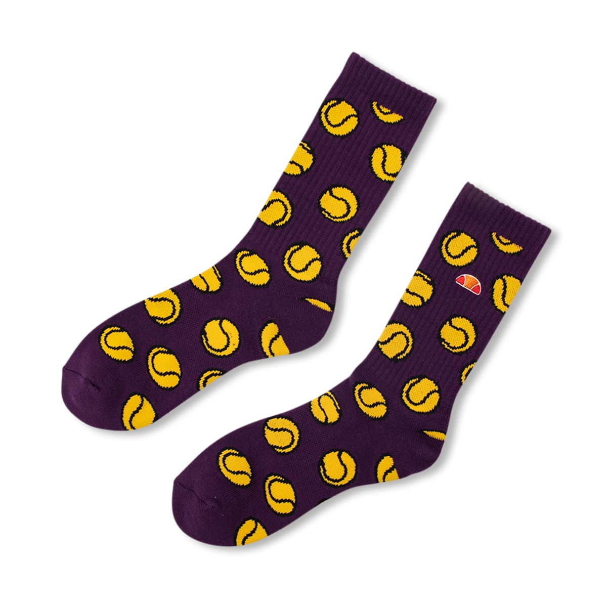 ellesse Tennisball Socks PURPLE 20FW-Iのメイン画像