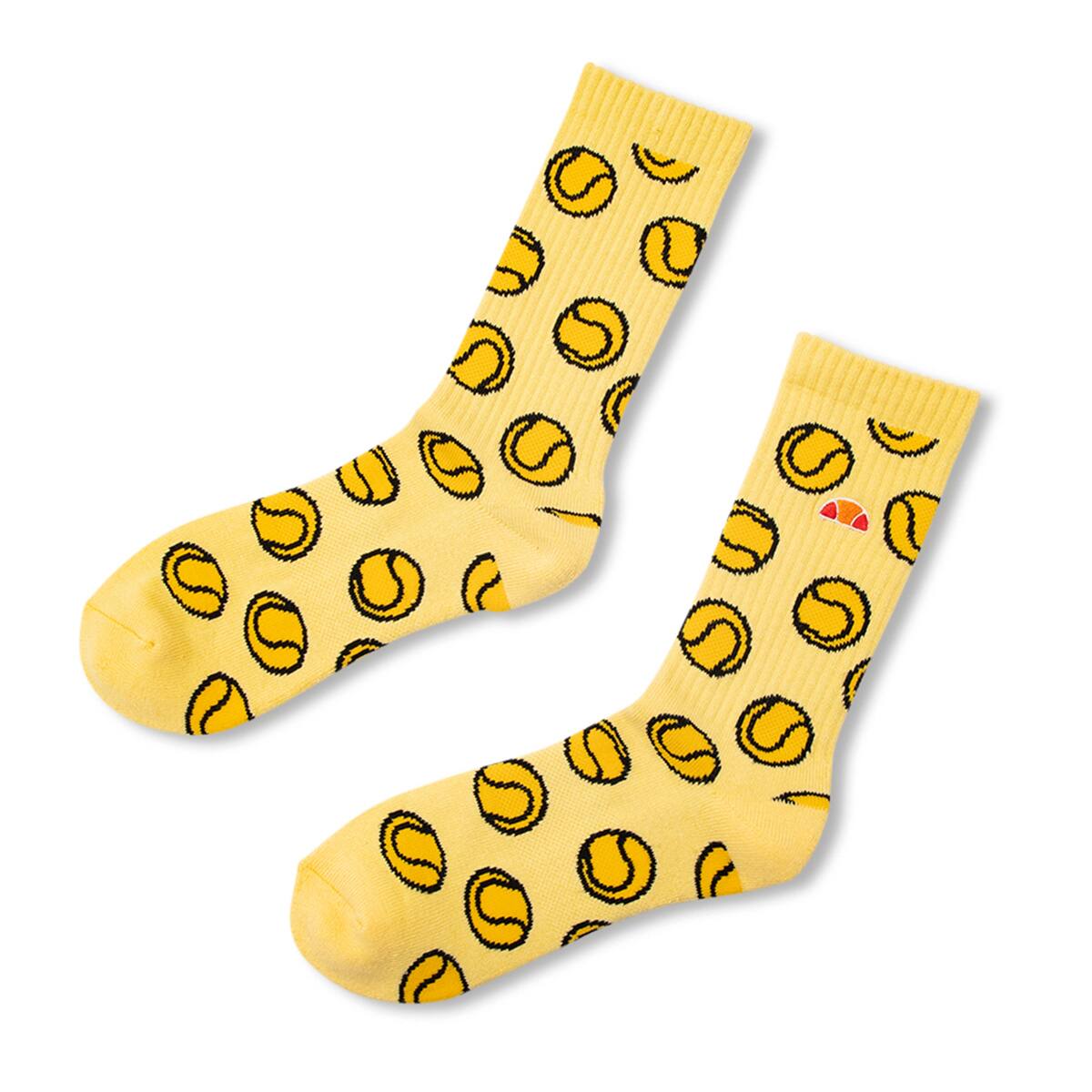 ellesse Tennisball Socks YELLOW 20FW-Iのメイン画像