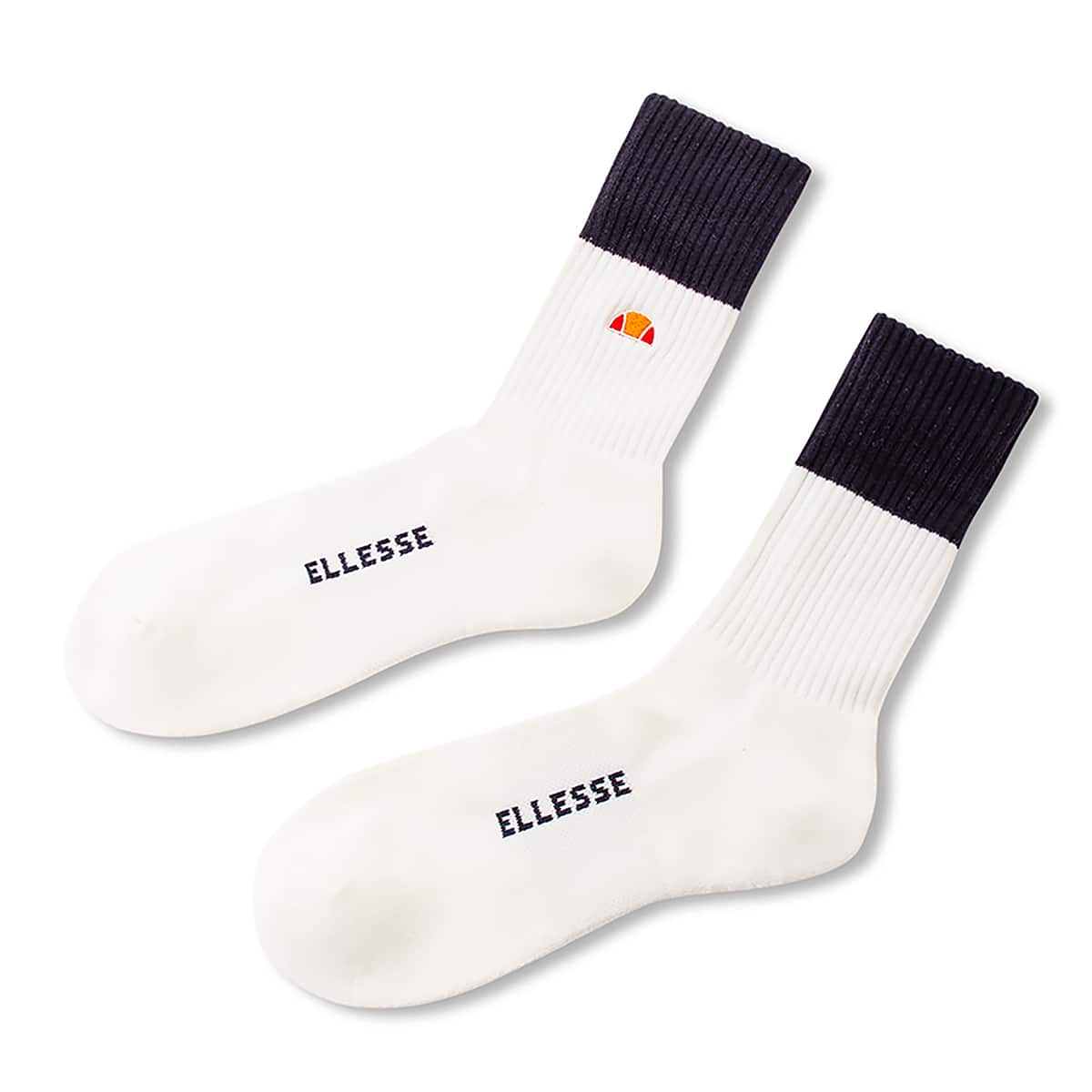 ellesse 2ウェイ ソックス ネイビー 21FW-Iのメイン画像