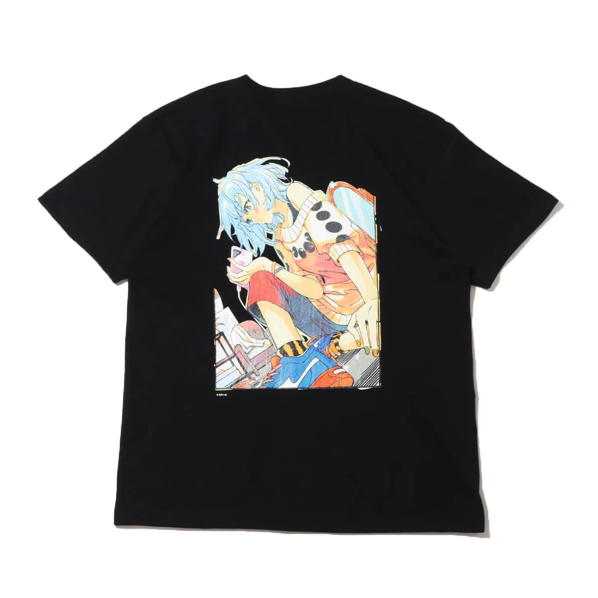 atmos x 絵師100人展 えれっと TEE BLACK 22SU-I