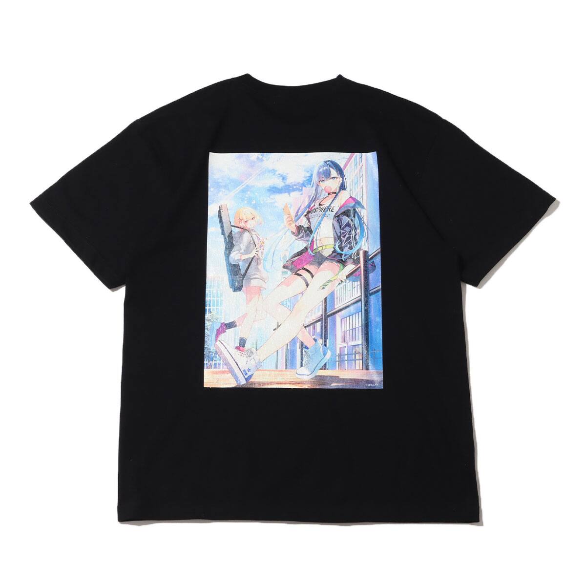 atmos x 絵師100人展 遠坂あさぎ TEE BLACK