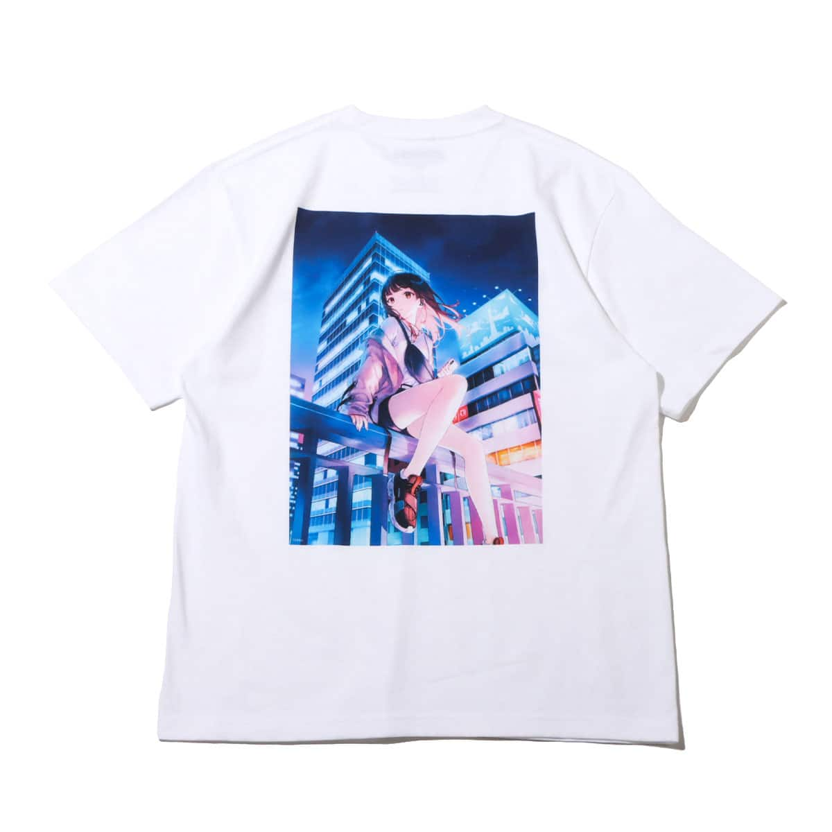 atmos x 絵師100人展 HITEN TEE WHITE 22SU-I