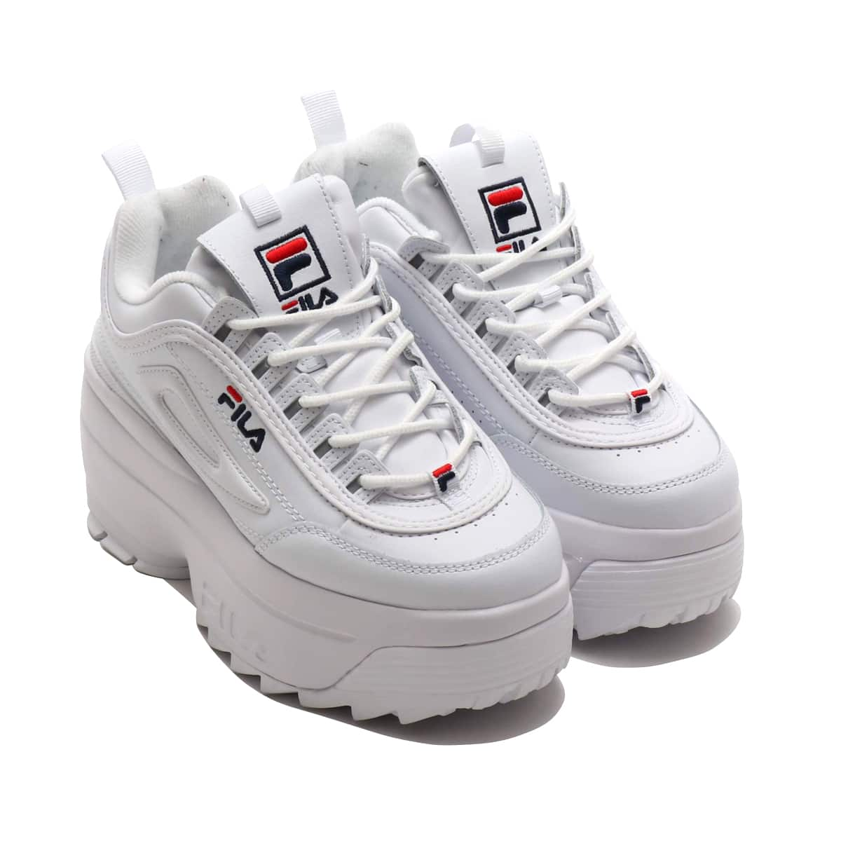 Fila Disruptor 2 Wedge Womens White Fila Navy Fila Red 20fw I