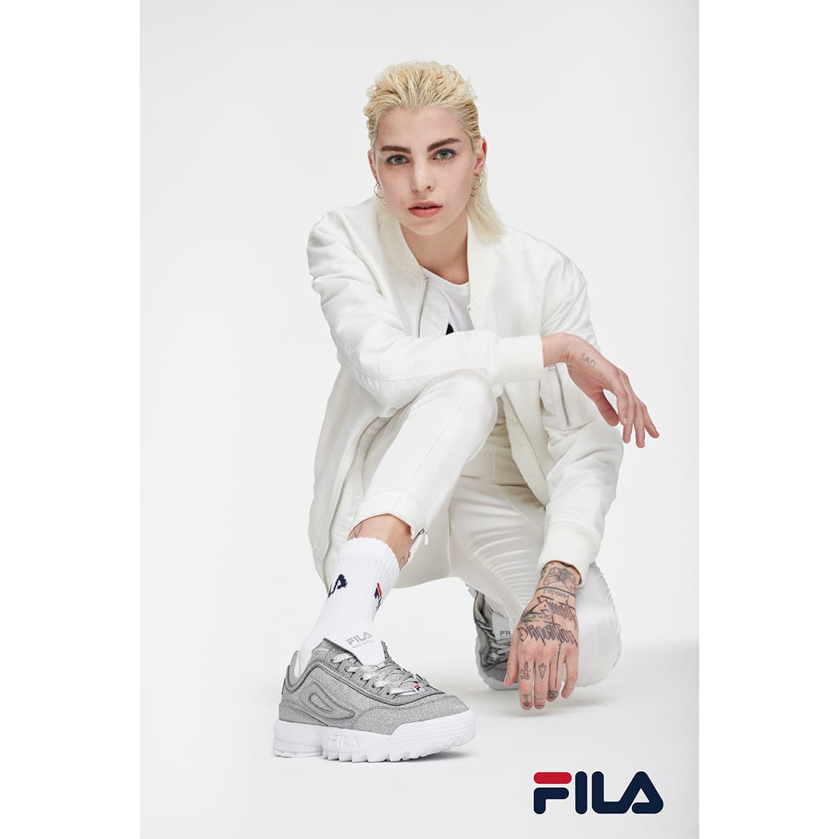 FILA DISRUPTOR 2 "MADE IN ITALY" MSIL/MSIL/WHT 20SS-I_photo_large