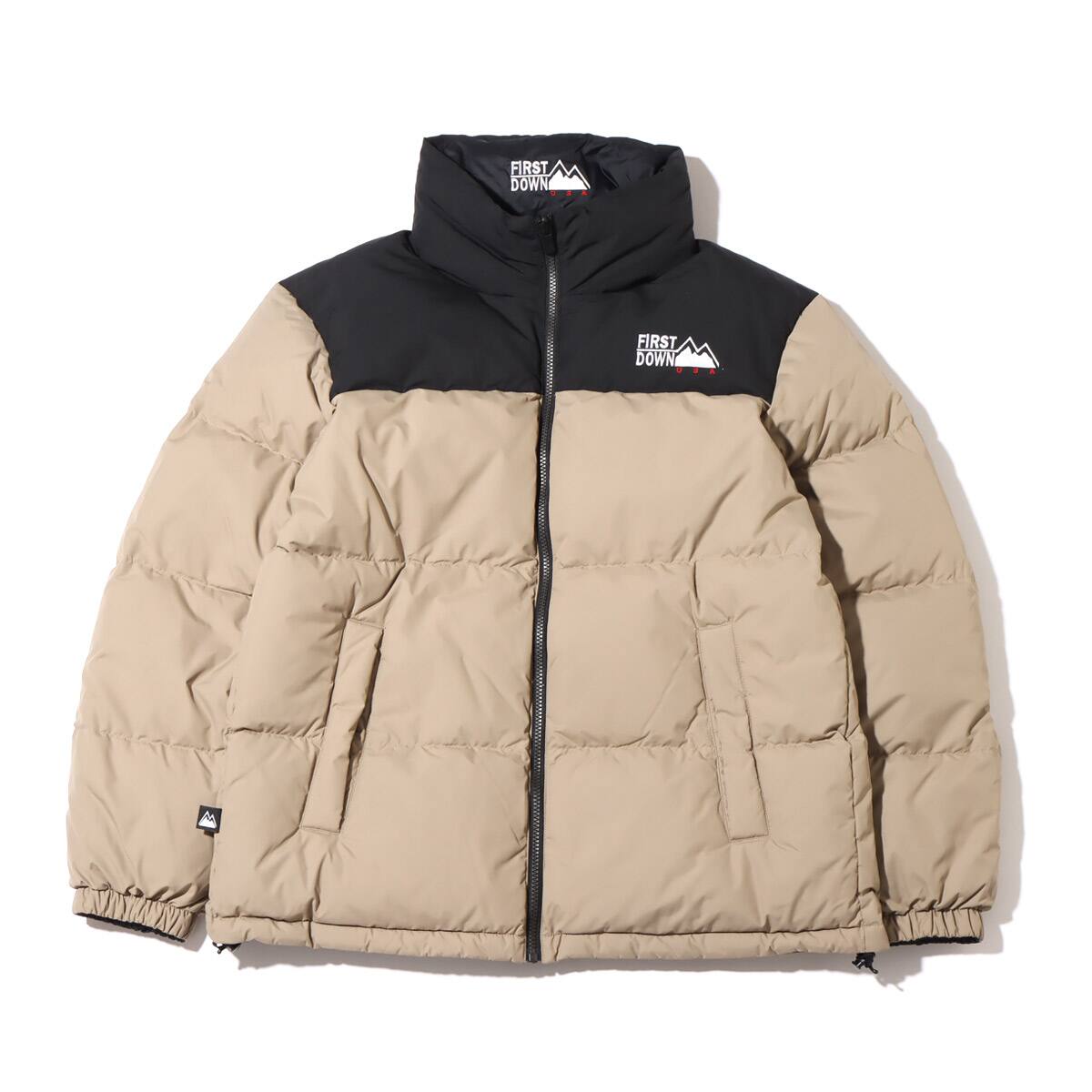 FIRST DOWN BUBBLE DOWN JACKET TAUPE 21FA-I_photo_large