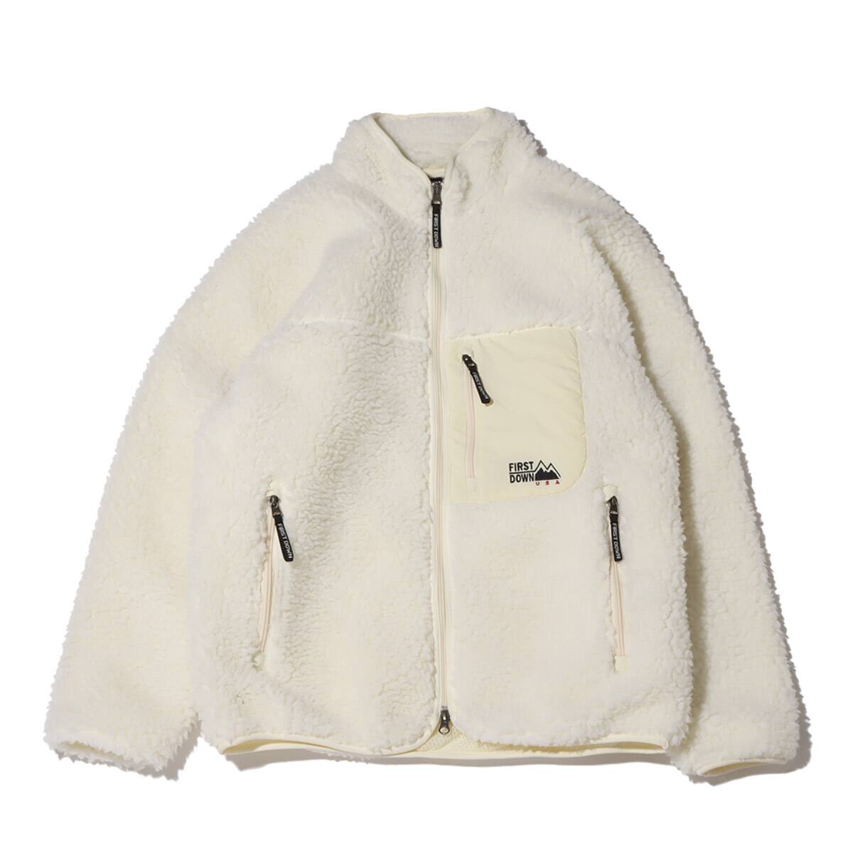 FIRST DOWN BOA JACKET OFF WHITE 21FA-I_photo_large
