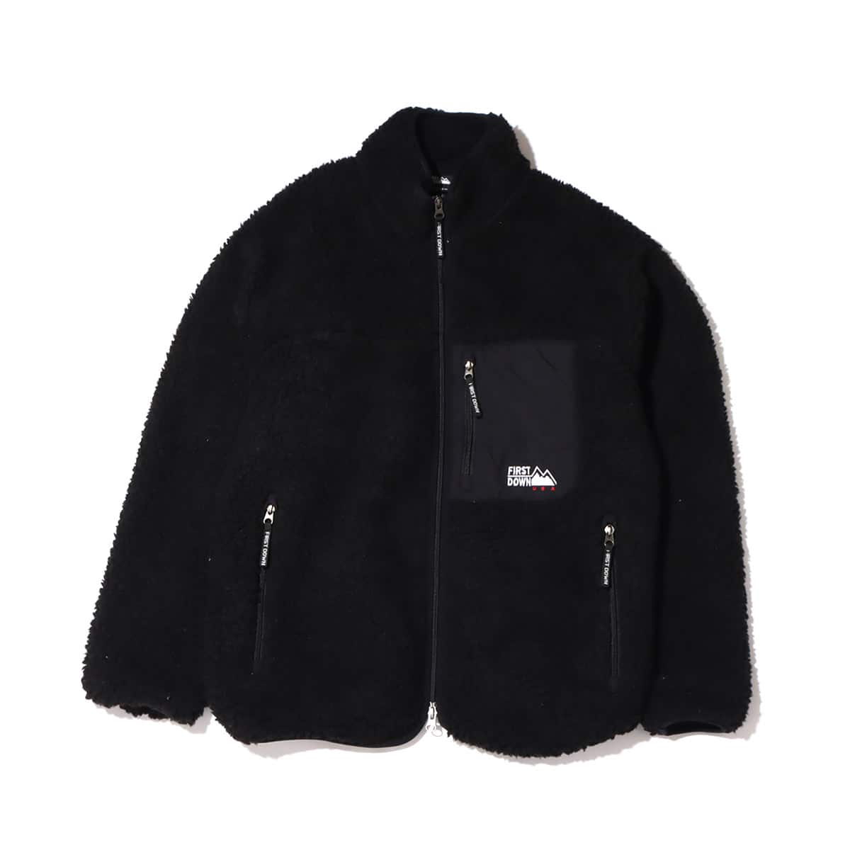 FIRST DOWN BOA JACKET BLACK 21FA-I