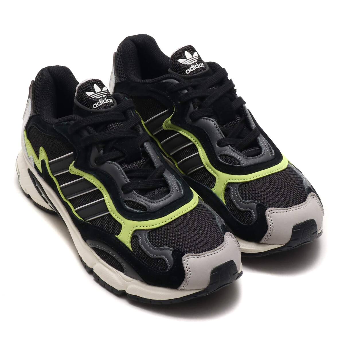 adidas temper run black & glow