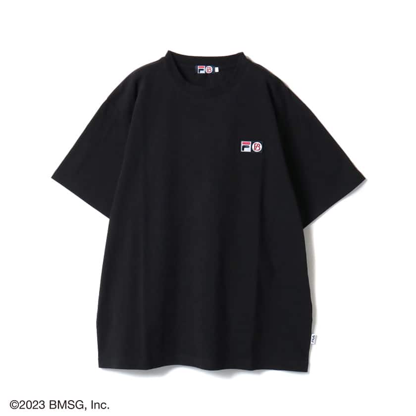 FILA × BE:FIRST ワッペンTEE BLACK 23SS-S_photo_large