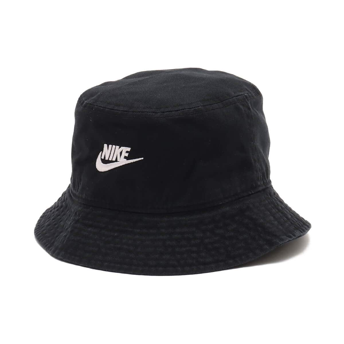 NIKE U NK APEX BUCKET SQ FUT WSH L BLACK/WHITE