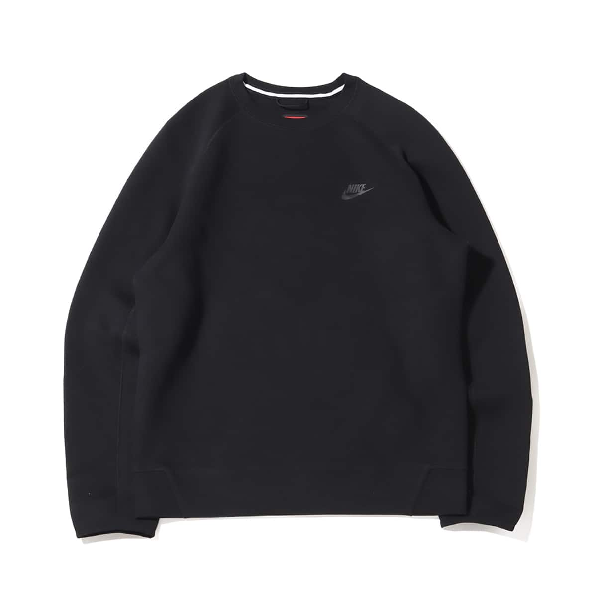 NIKE AS M NK TCH FLC CREW BLACK/BLACK 23HO-I