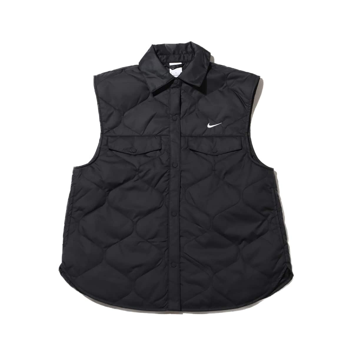 NIKE AS W NSW ESSNTL VEST HO BLACK/WHITE 24SP-I