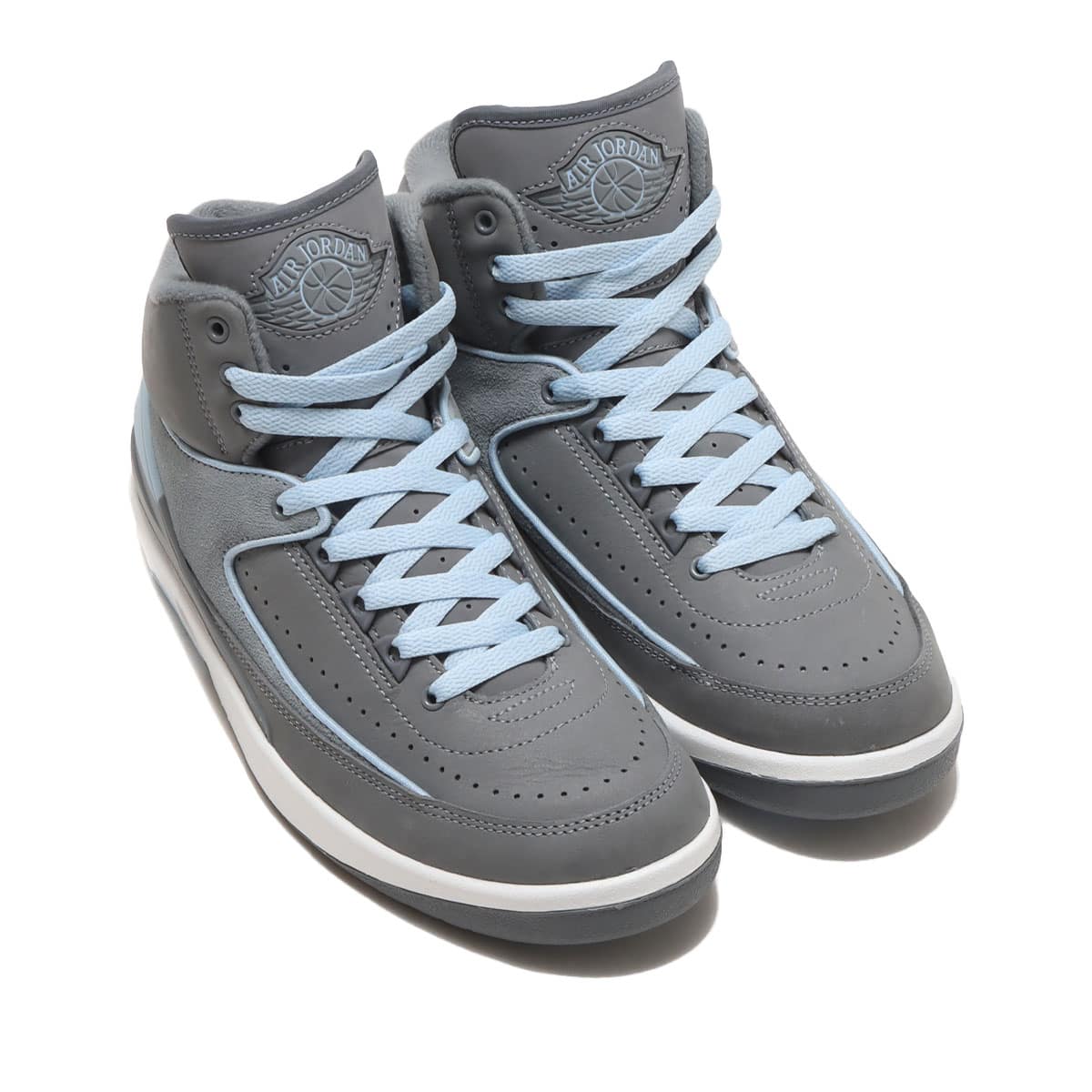 JORDAN BRAND WMNS AIR JORDAN 2 RETRO COOL GREY/ICE BLUE-WHITE 23SU-I