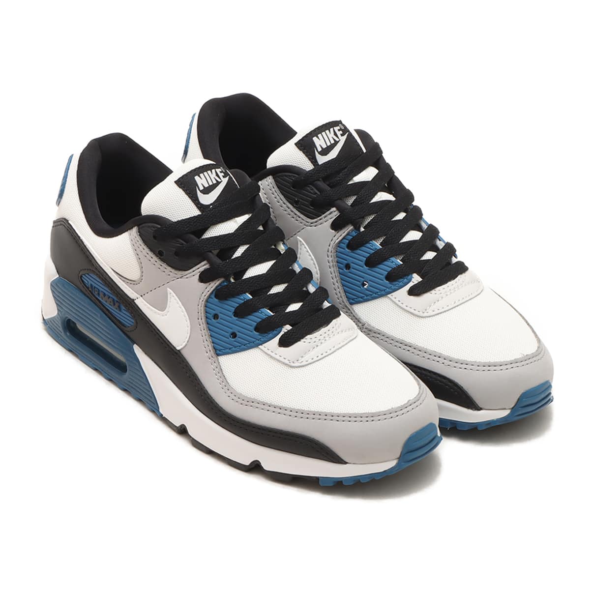 NIKE AIR MAX 90 LT SMOKE GREY/SUMMIT WHITE-BLACK