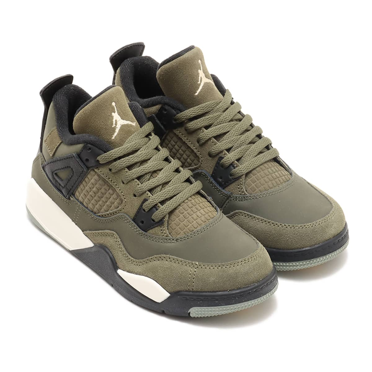 JORDAN BRAND JORDAN 4 RETRO SE CRAFT PS (MEDIUM OLIVE/PALE VANILLA-CARGO  KHAKI)