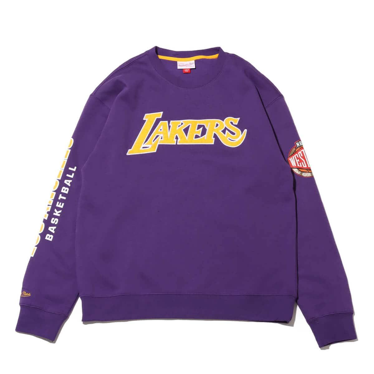 Mitchell & Ness THERE AND BACK FLEECE CREW LAL PURPLE 23FW-I