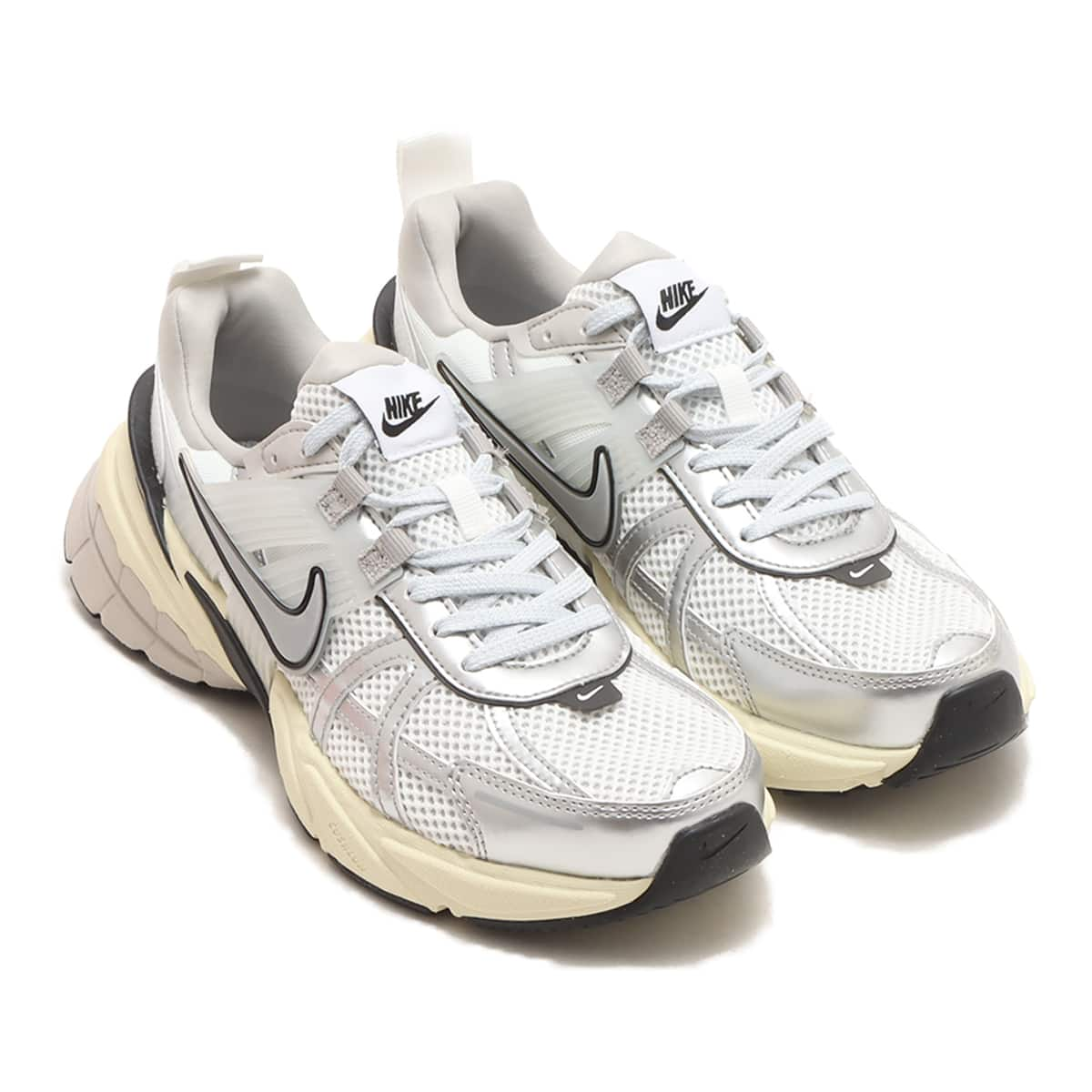 NIKE W V2K RUN SUMMIT WHITE/METALLIC SILVER 24SU-I