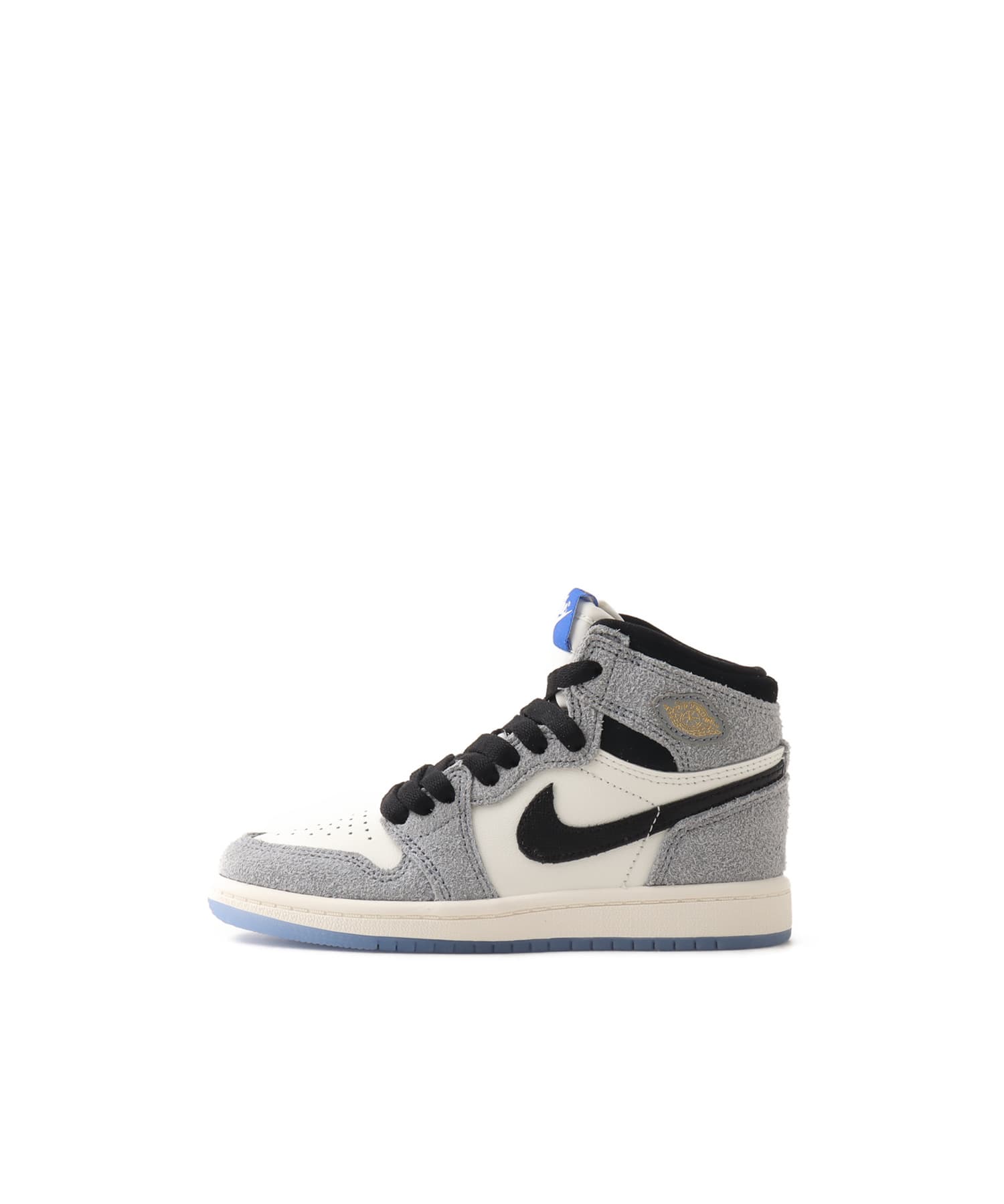 JORDAN BRAND JORDAN 1 RETRO HIGH OG (PS) COOL GREY/BLACK-SAIL-GAME ROYALのメイン画像