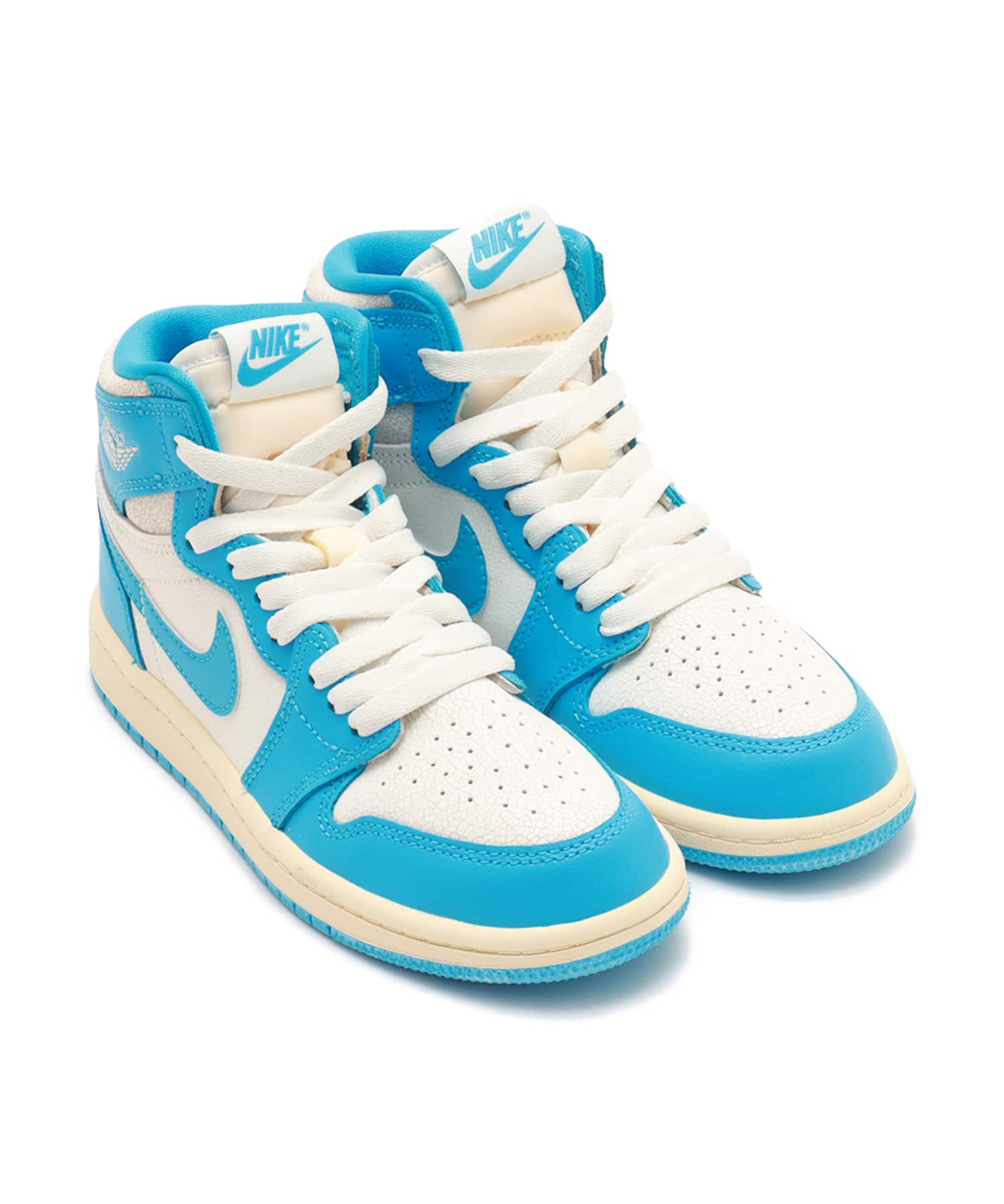 JORDAN BRAND JORDAN 1 RETRO HIGH OG (PS) DK POWDER BLUE/DK POWDER BLUE-SAILのメイン画像
