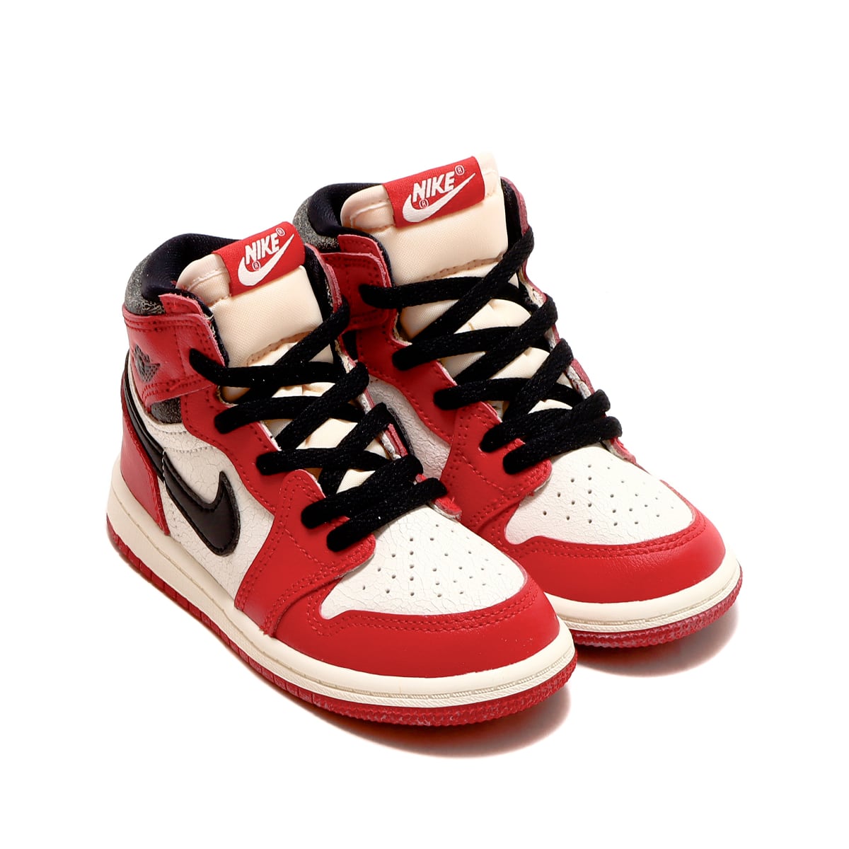 JORDAN BRAND JORDAN 1 RETRO HIGH OG (TD) VARSITY RED/BLACK-SAIL-MUSLIN  22HO-I