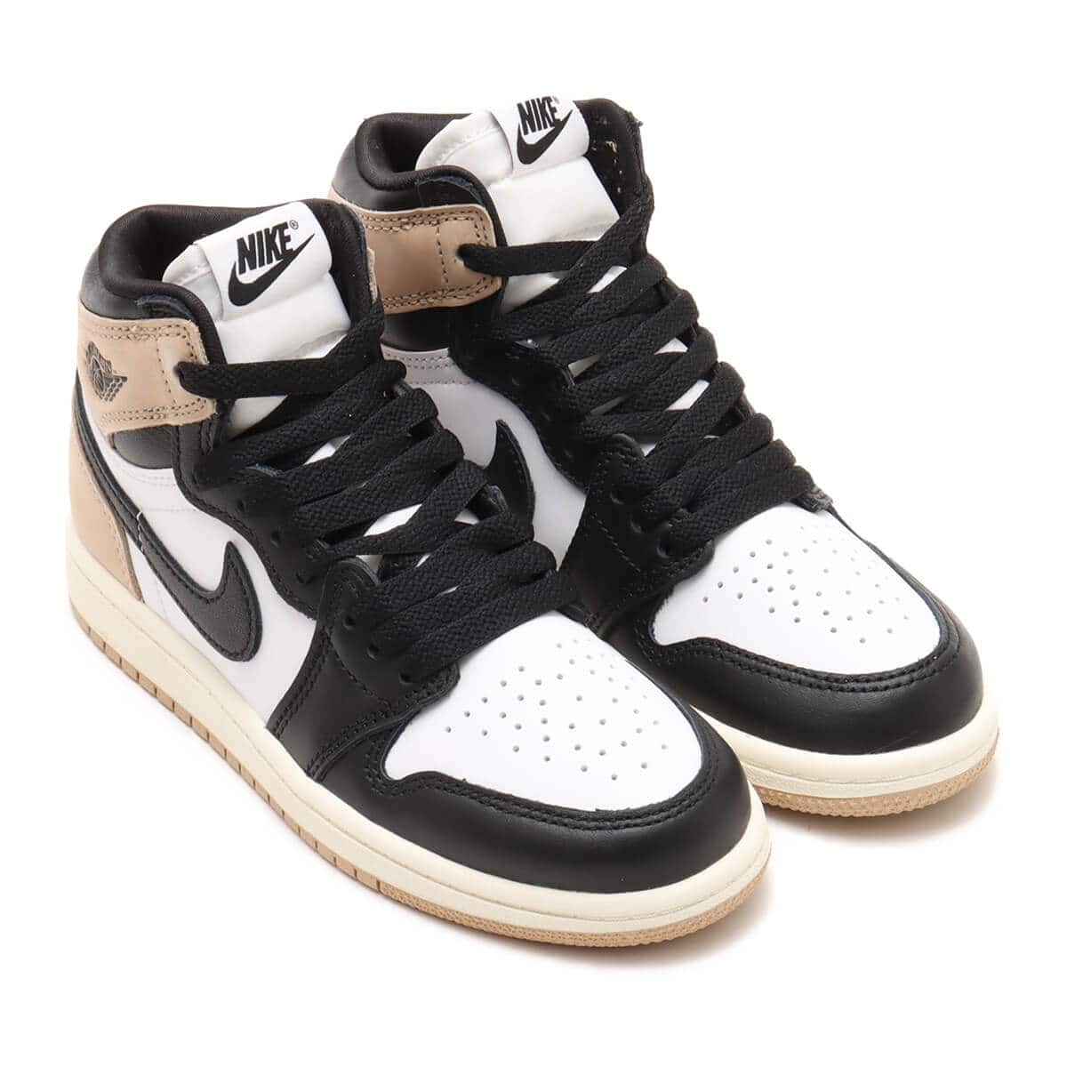 JORDAN BRAND JORDAN 1 RETRO HIGH OG (PS) BLACK/LEGEND MD BROWN-WHITE-SAIL