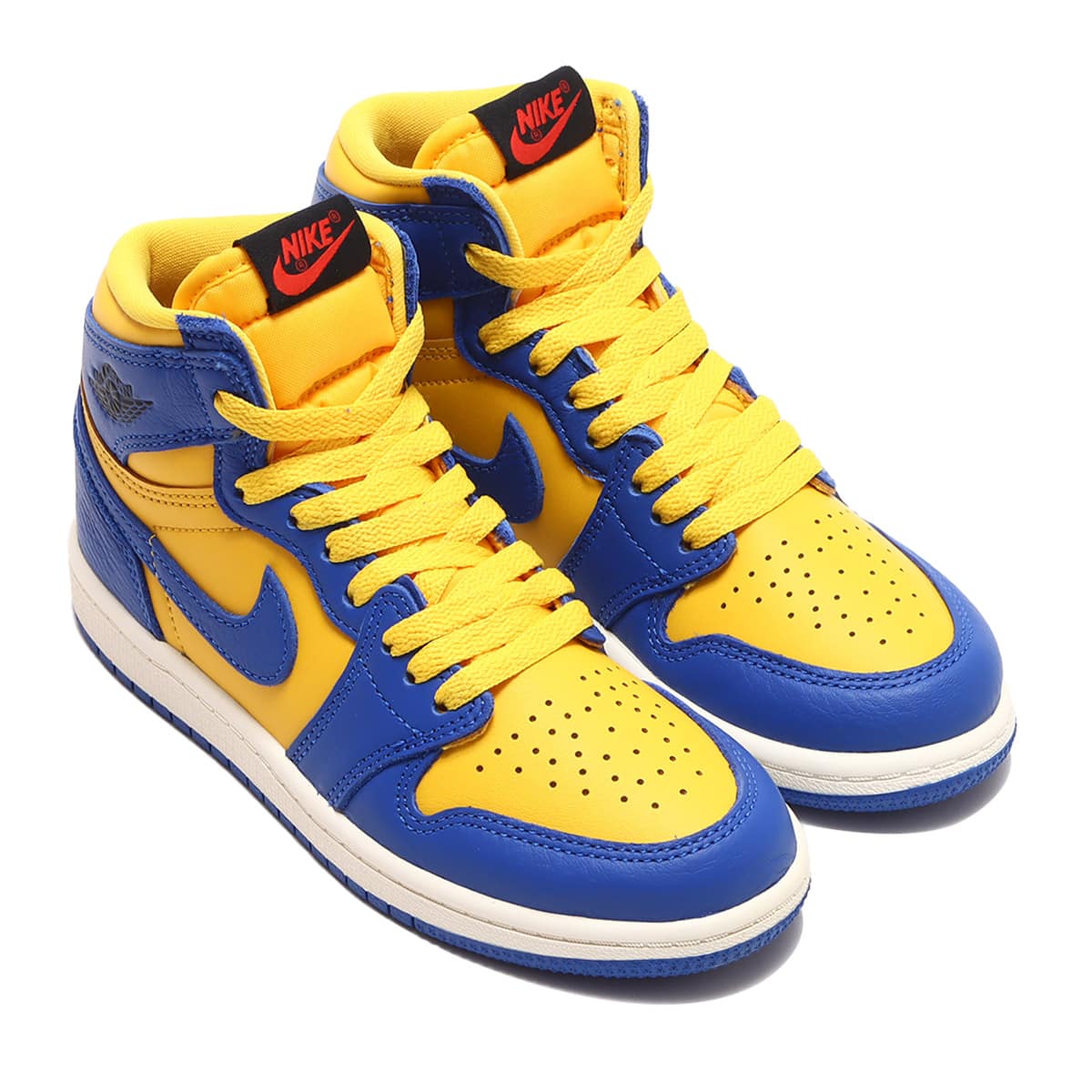 JORDAN BRAND JORDAN 1 RETRO HIGH OG PS VARSITY MAIZE/GAME ROYAL ...