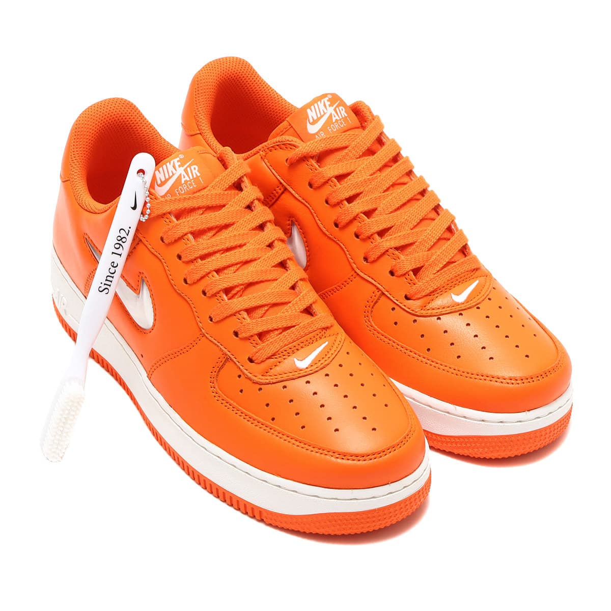 NIKE AIR FORCE 1 LOW RETRO SAFETY ORANGE/SUMMIT WHITE-SAFETY ...