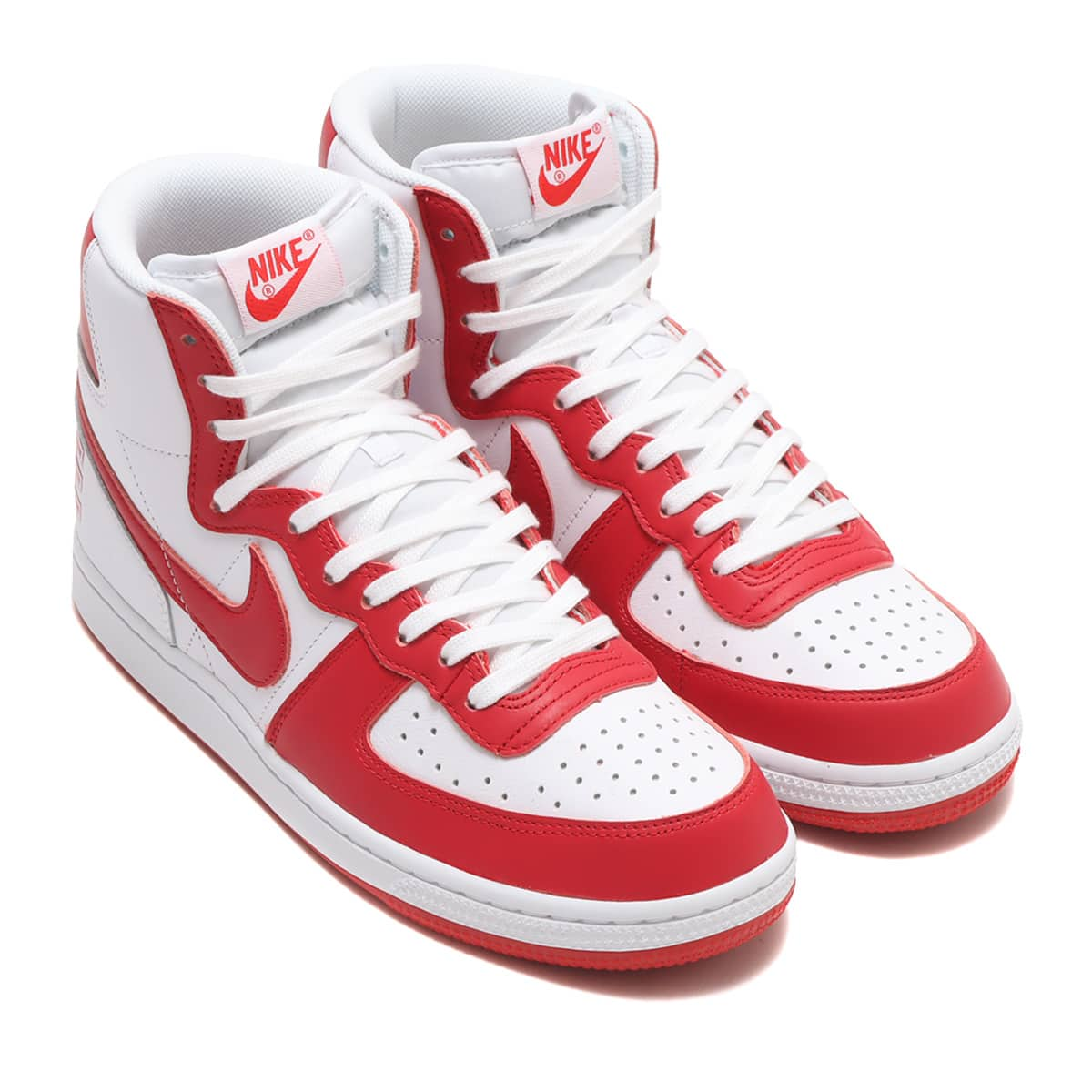 NIKE TERMINATOR HIGH WHITE/UNIVERSITY RED 23SU-I