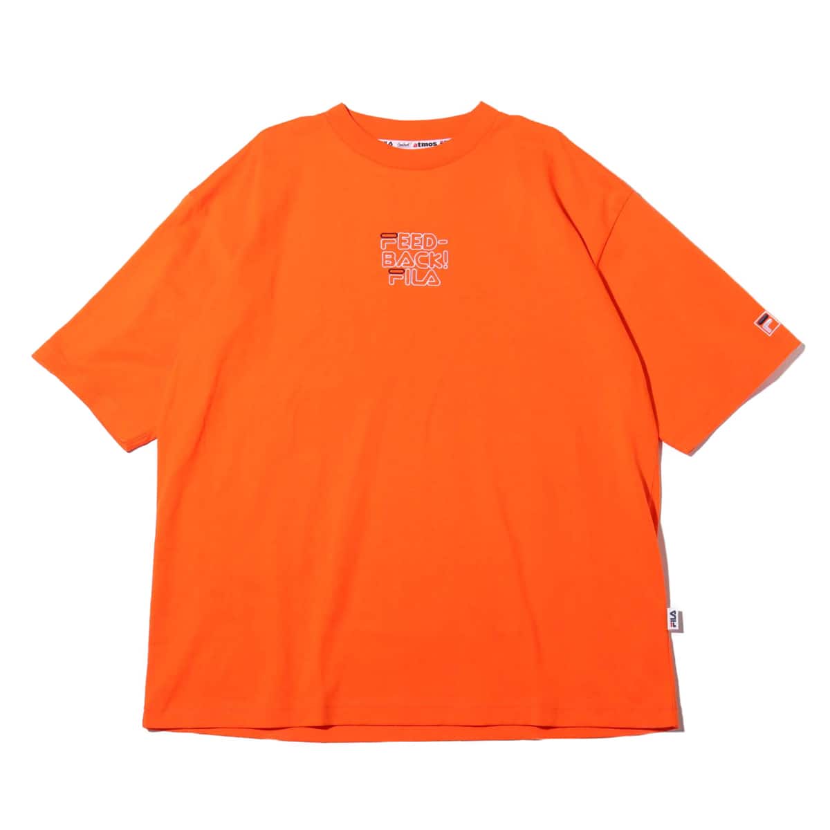 Feedback!×FILA×atmos pink EMBRO T-SHIRT ORANGE 19SU-S_photo_large