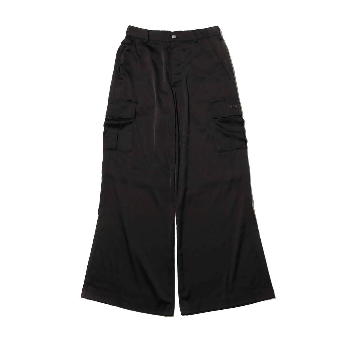 atmos pink × FILA サテン カーゴ パンツ BLACK 19FA-S_photo_large