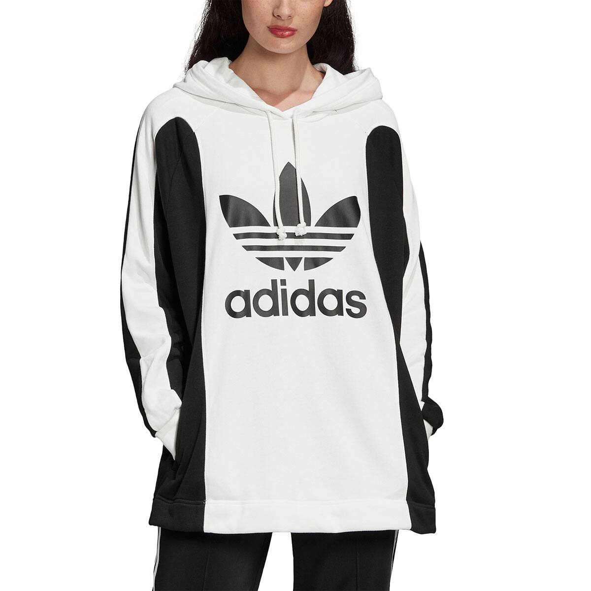 adidas HOODIE WHITE/BLACK 20SS-I_photo_large