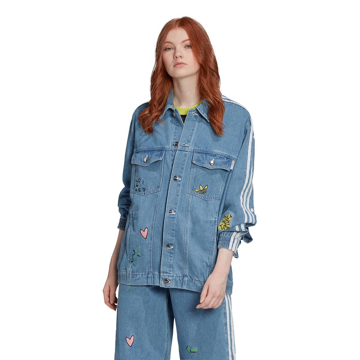 adidas DENIM JACKET CLEAR SKY 20SS-I_photo_large