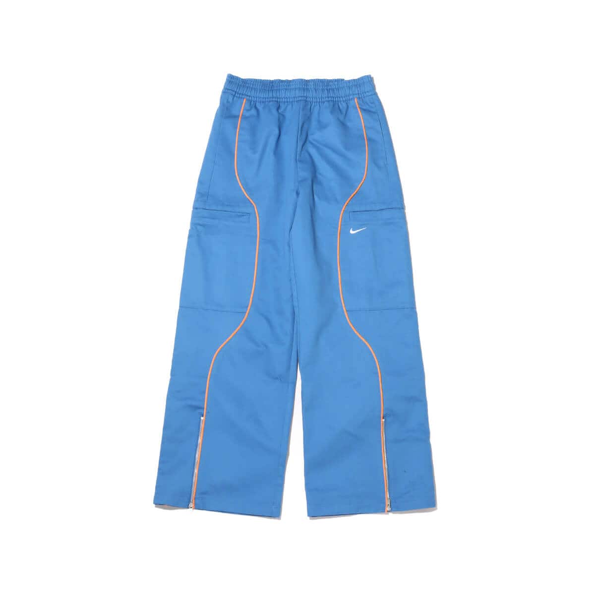 NIKE AS W NSW STREET HR WVN PNT STAR BLUE/BRIGHT MANDARIN/WHITEのメイン画像