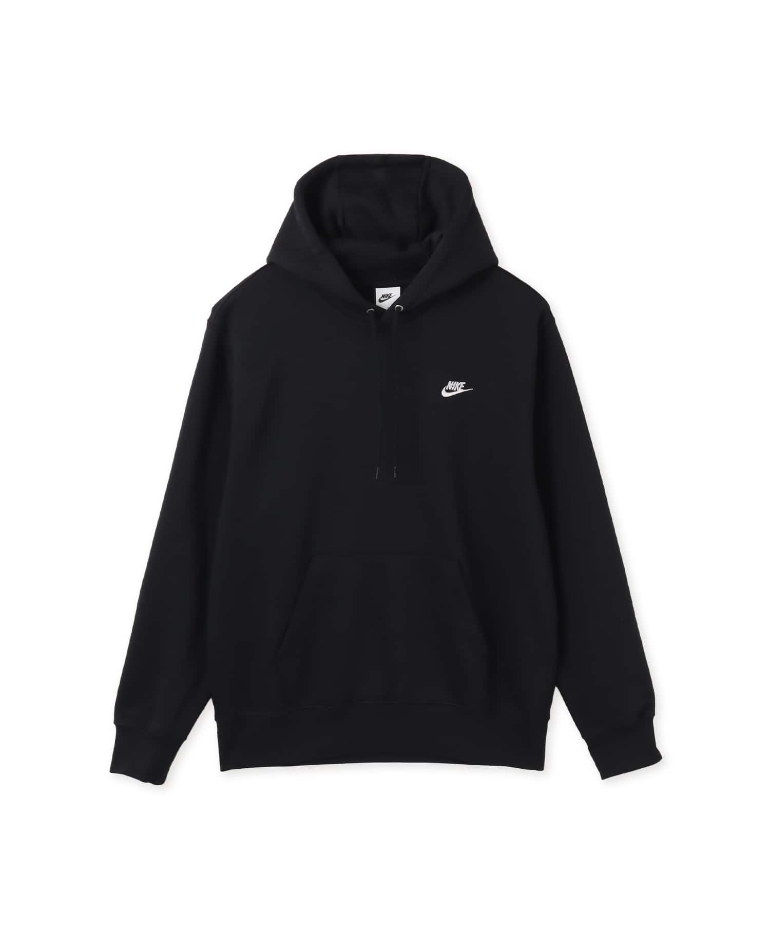 NIKE AS M NK CLUB BB PO HOODIE BLACK/BLACK/WHITEのメイン画像