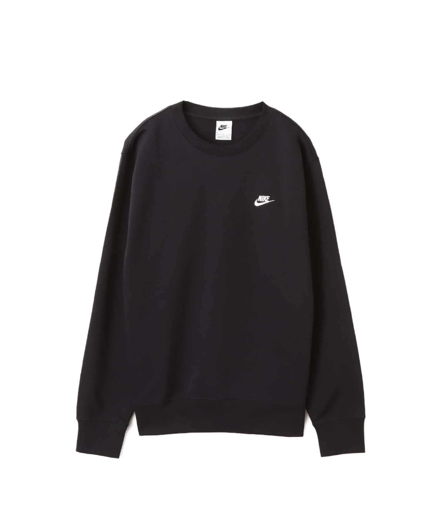 NIKE AS M NK CLUB BB CREW BLACK/WHITEのメイン画像