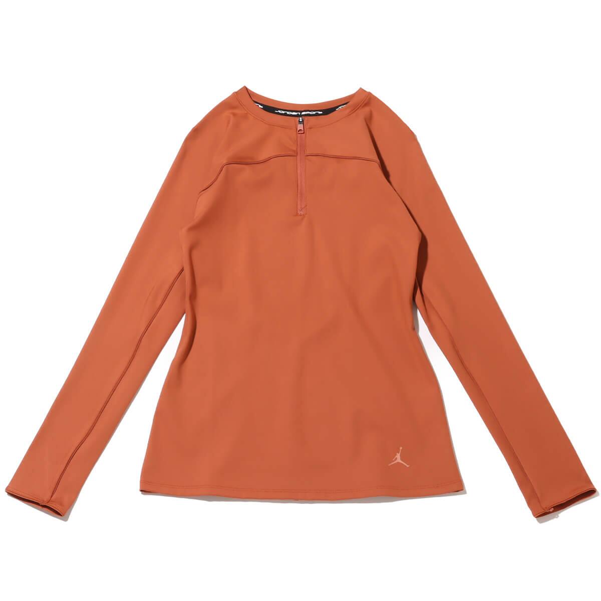 JORDAN BRAND AS W J SPT LS BODY CON TOP DUSTY PEACH/NIGHT MAROON/TERRA BLUSH 24SP-Iのメイン画像