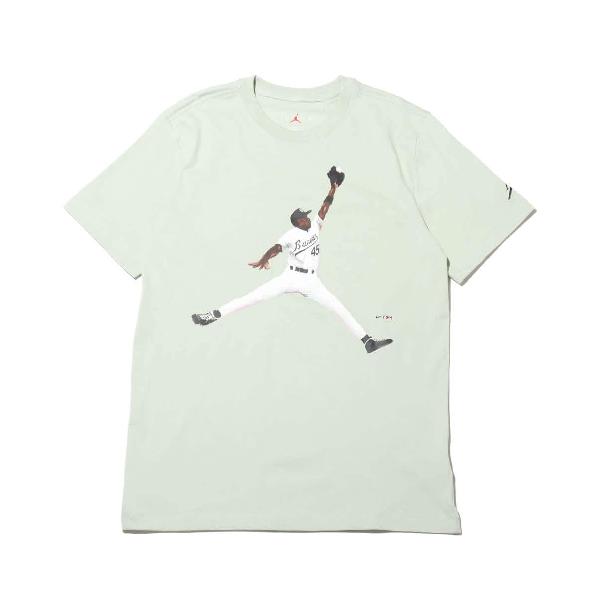 JORDAN BRAND AS M J FLT MVP SS CREW SEAFOAM/BLACK/BLACK のメイン画像