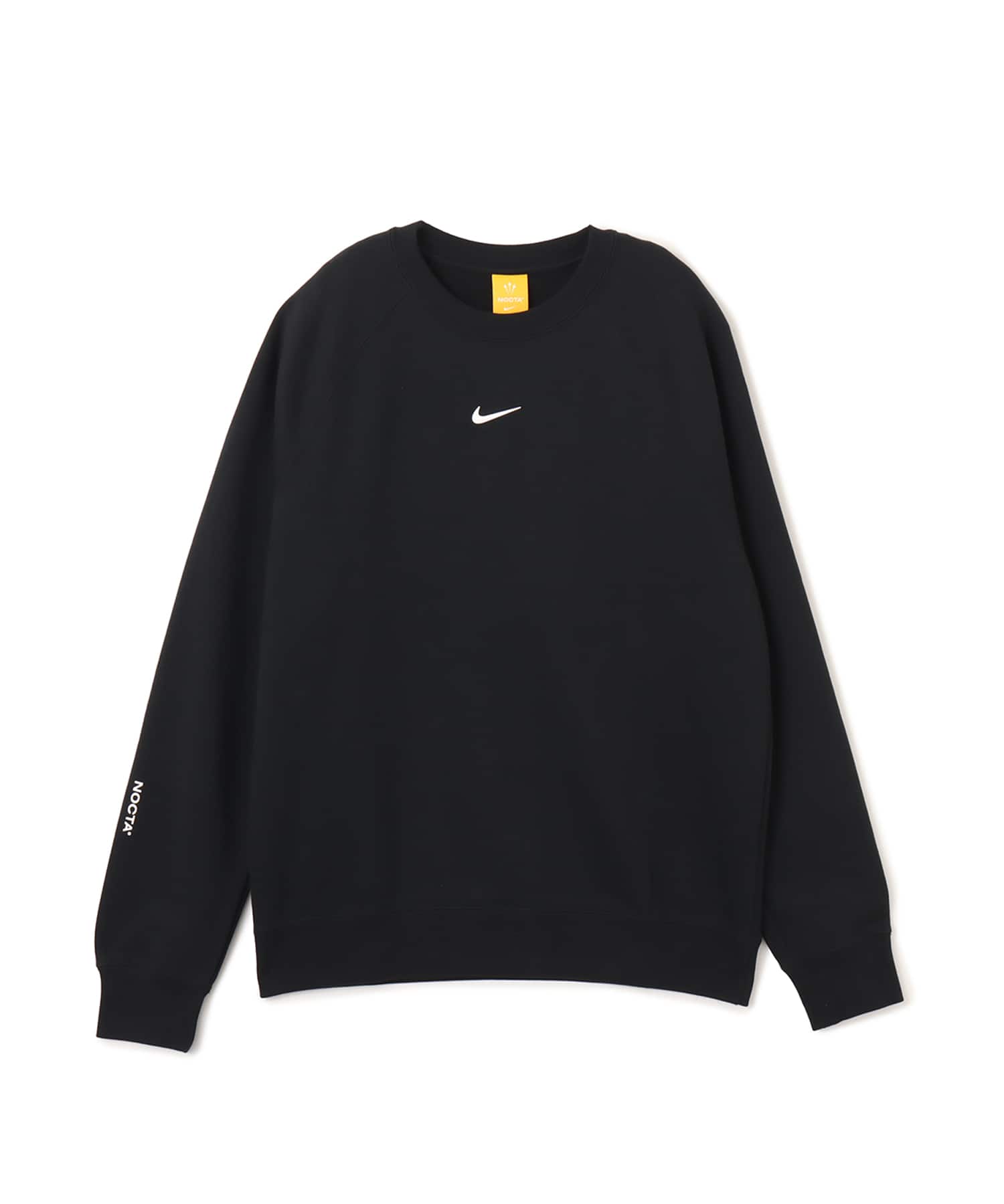 NIKE AS M NRG NOCTA CS CREW FLC BLACK/WHITEのメイン画像