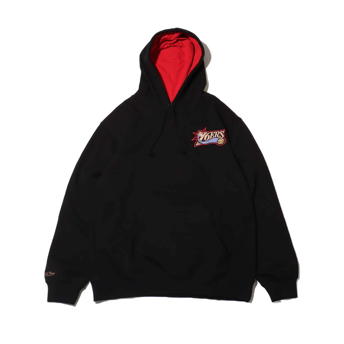Mitchell & Ness N&N PLAYER FLEECE P76 A.IVERSON BLACKのメイン画像