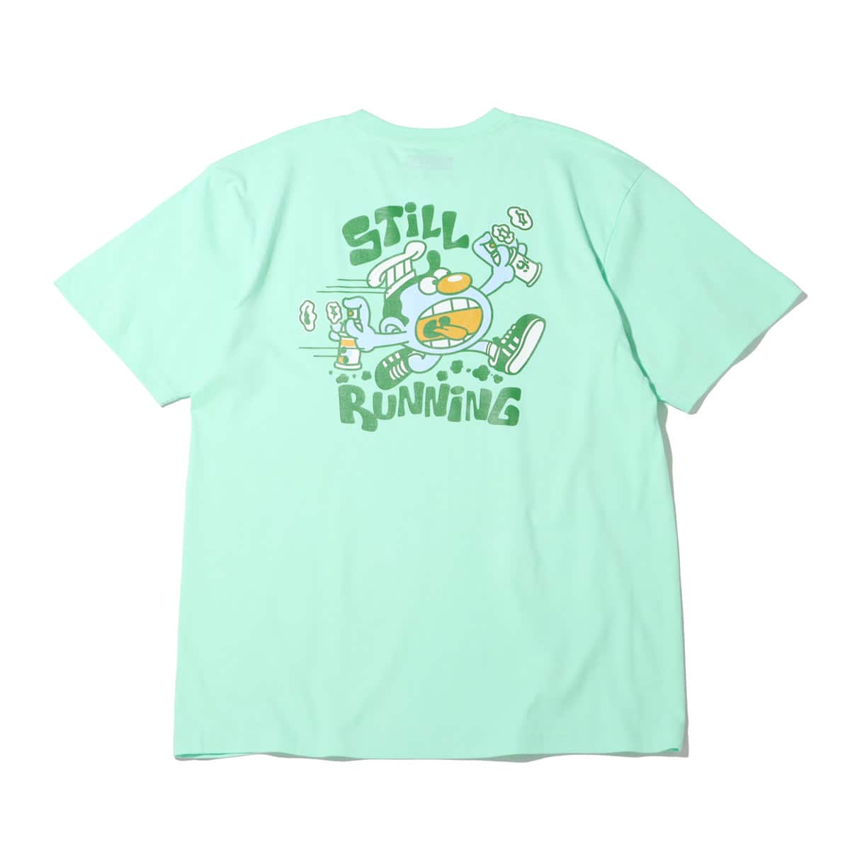 PROPS management "STILL RUNNING" S/S TEE GREEN 21SU-I_photo_large