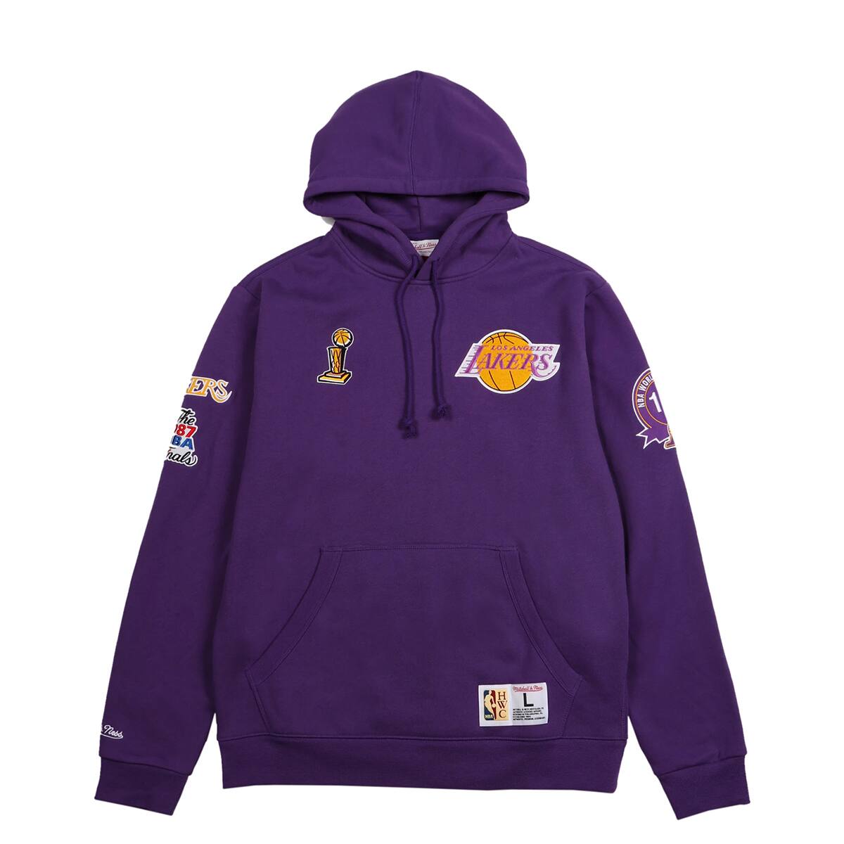 Mitchell & Ness CHAMP CITY HOODY PURPLE LOS ANGELES LAKERS PURPLE